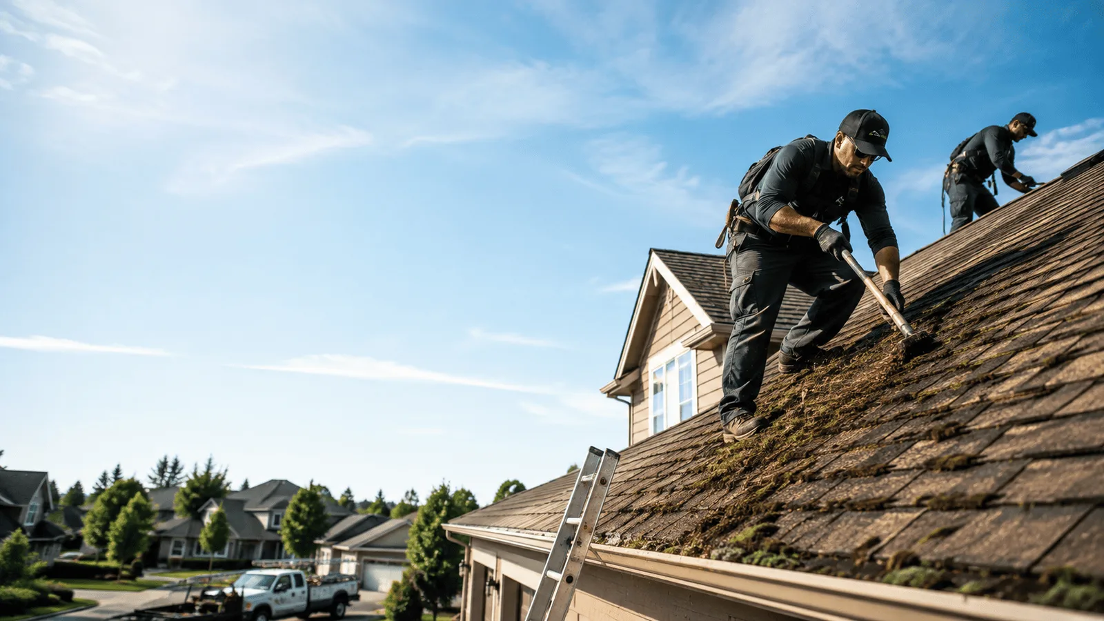 Roof Moss Removal in Hastings, MI near me